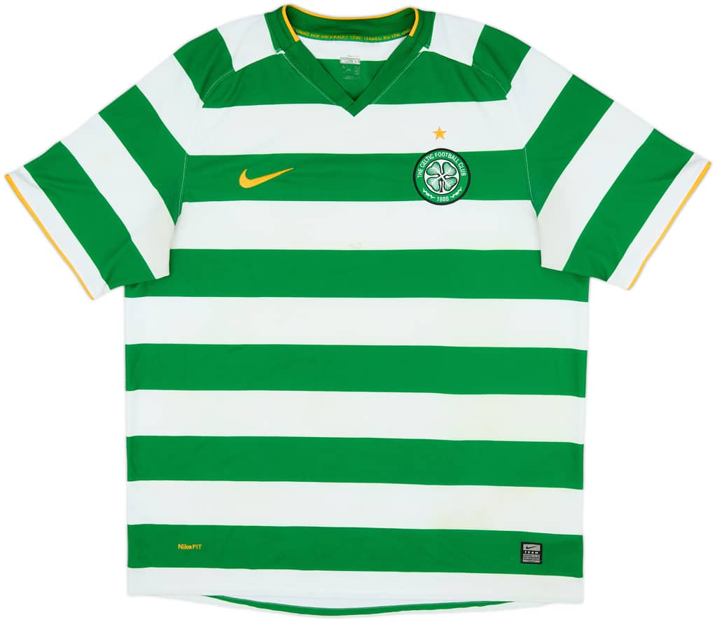 2008-10 Celtic Home Shirt - 3/10 - (XL)