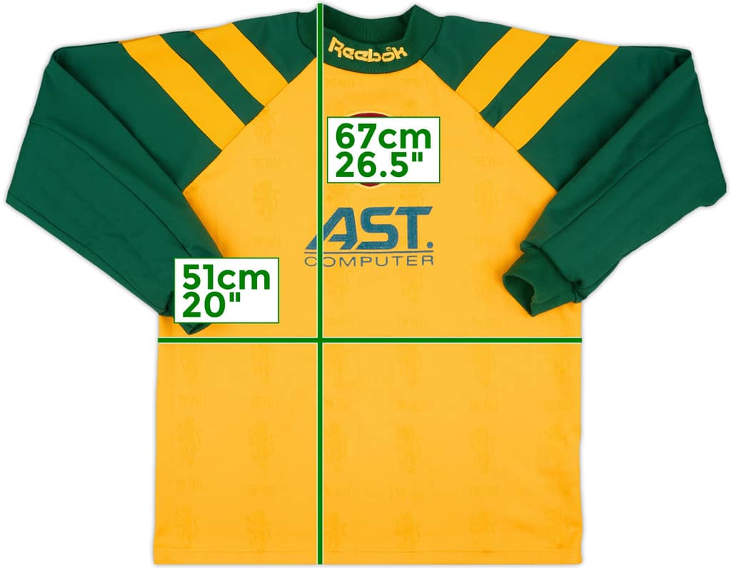 1996-97 Aston Villa GK Shirt - 10/10 - (Y)