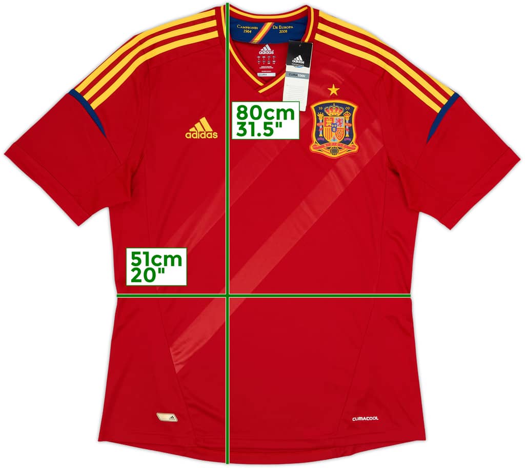 2011-12 Spain Home Shirt (L)