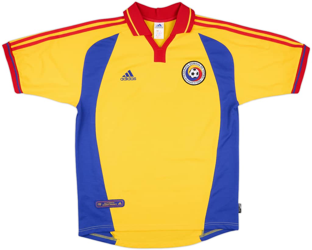 2000-02 Romania Home Shirt - 9/10 - (M)