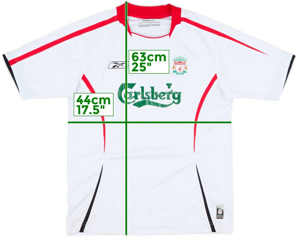 2005-06 Liverpool Away Shirt - 6/10 - (L.Boys)