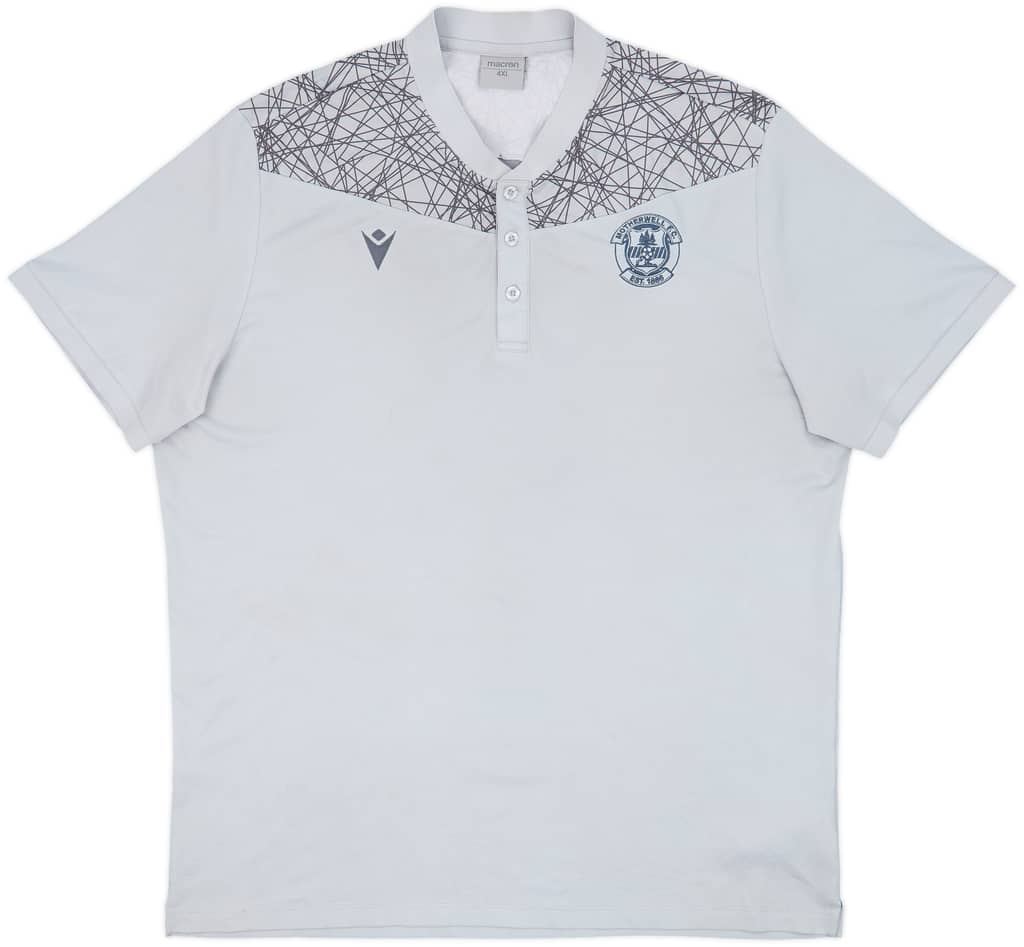 2023-24 Motherwell Macron Polo Shirt - 7/10 - (4XL)