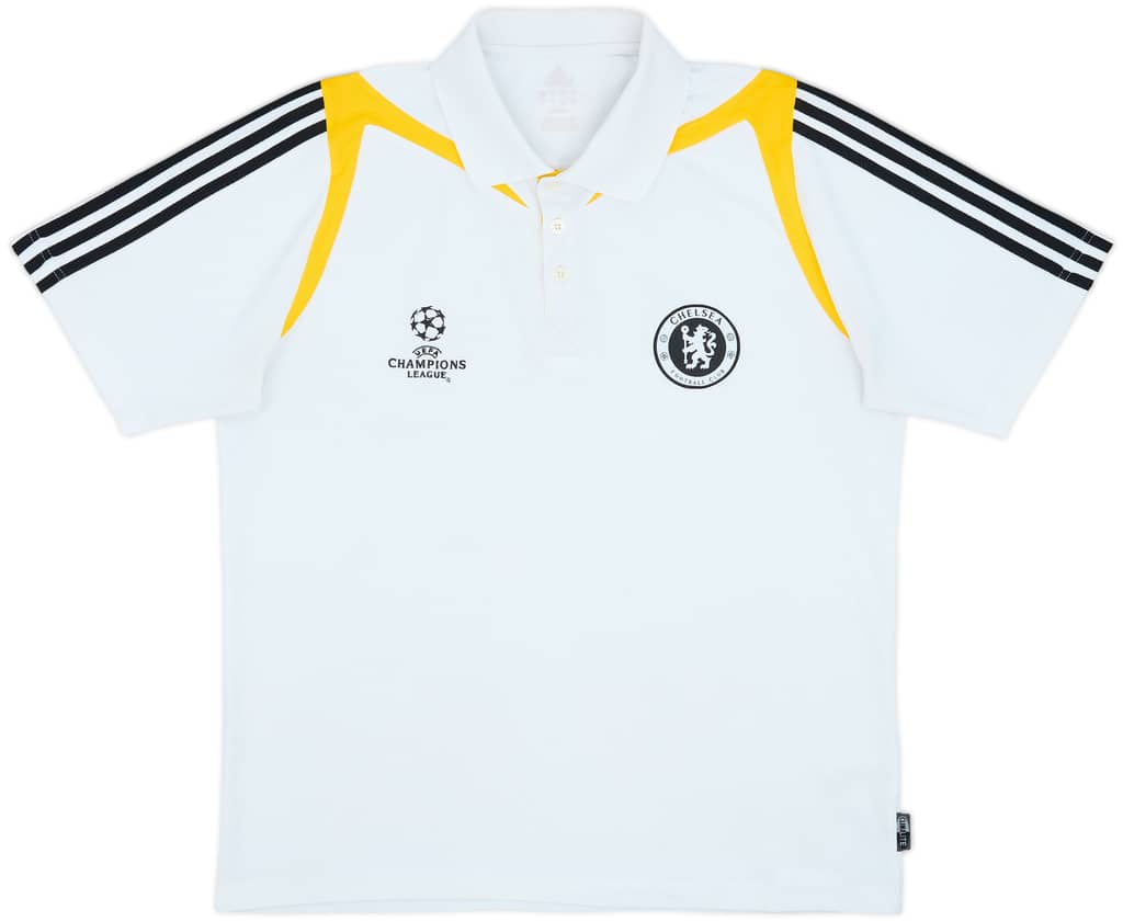 2008-09 Chelsea adidas Polo Shirt - 8/10 - (L)