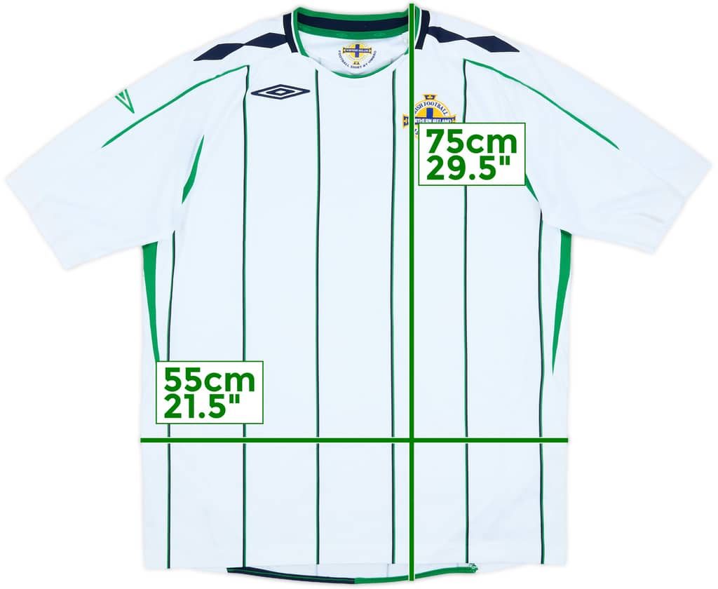 2008-09 Northern Ireland Away Shirt - 8/10 - (L)