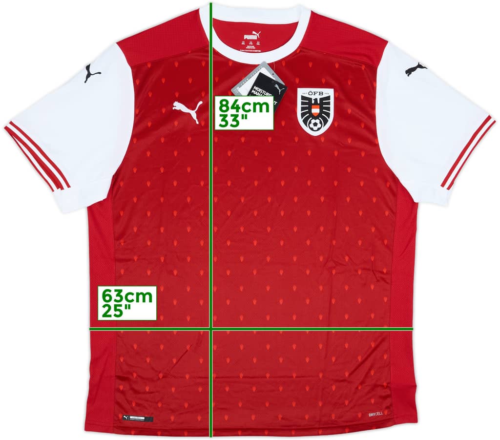 2020-22 Austria Home Shirt (XXL)