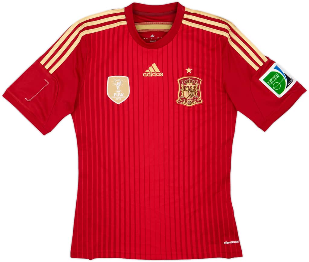 2013-15 Spain Home Shirt - 6/10 - (S)