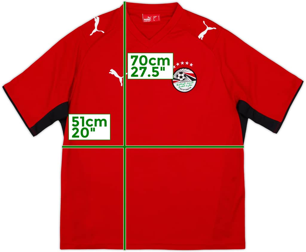 2008-09 Egypt Home Shirt - 8/10 - (L)