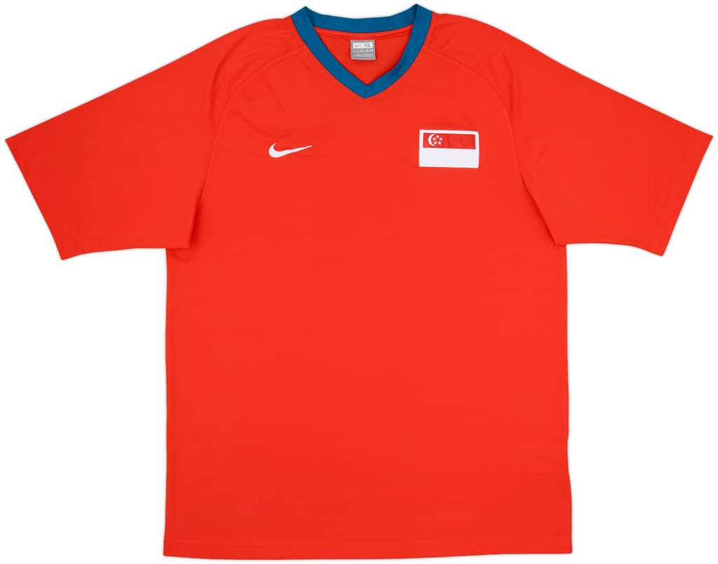 2008 Singapore Basic Home Shirt - 9/10 - (XL)