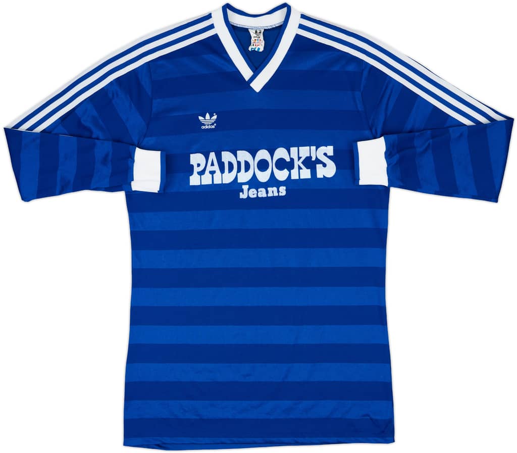 1985-86 Schalke Home L/S Shirt - 9/10 - (L)