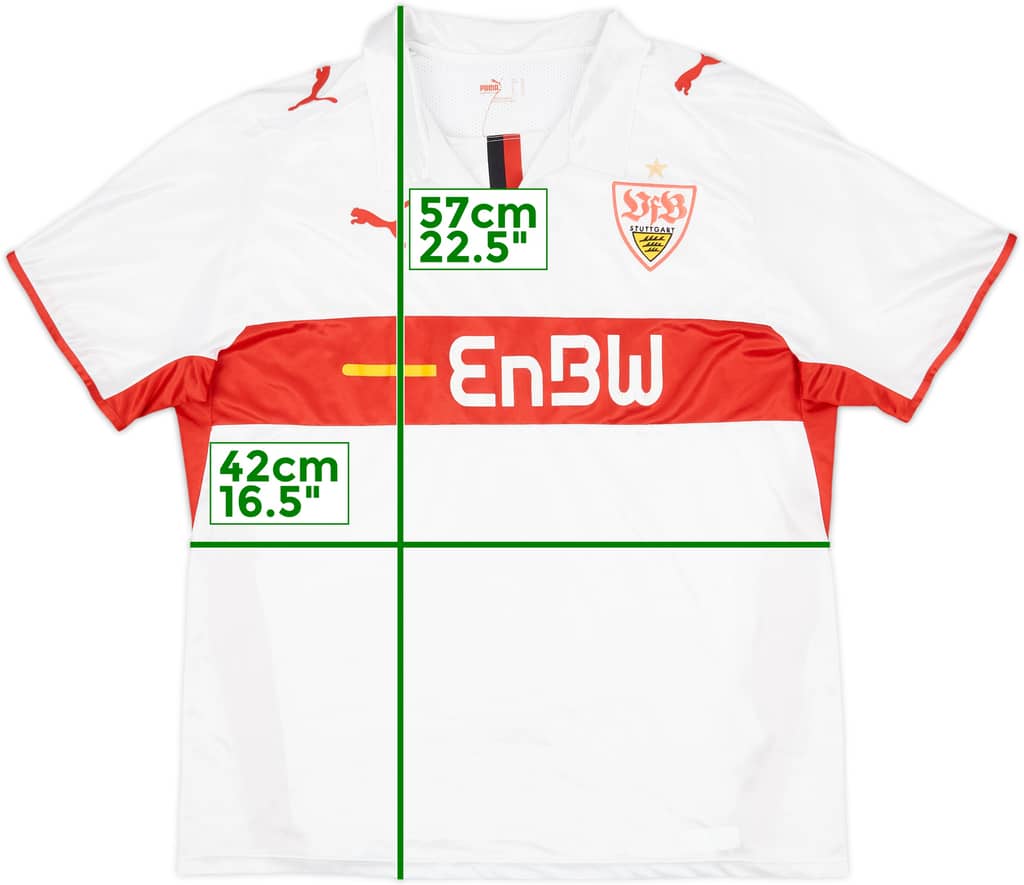 2008-09 Stuttgart Home Shirt - 6/10 - (XL)