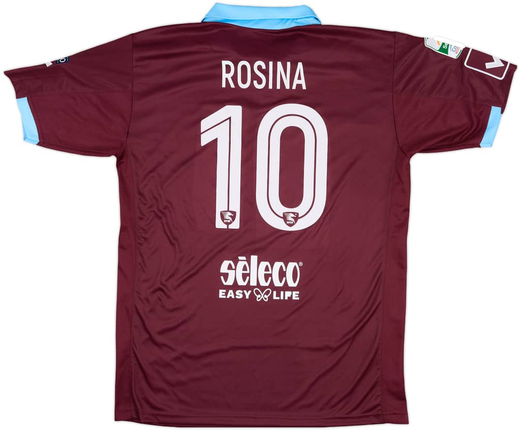 2017-18 Salernitana Home Shirt Rosina #10 - 8/10 - (XL)