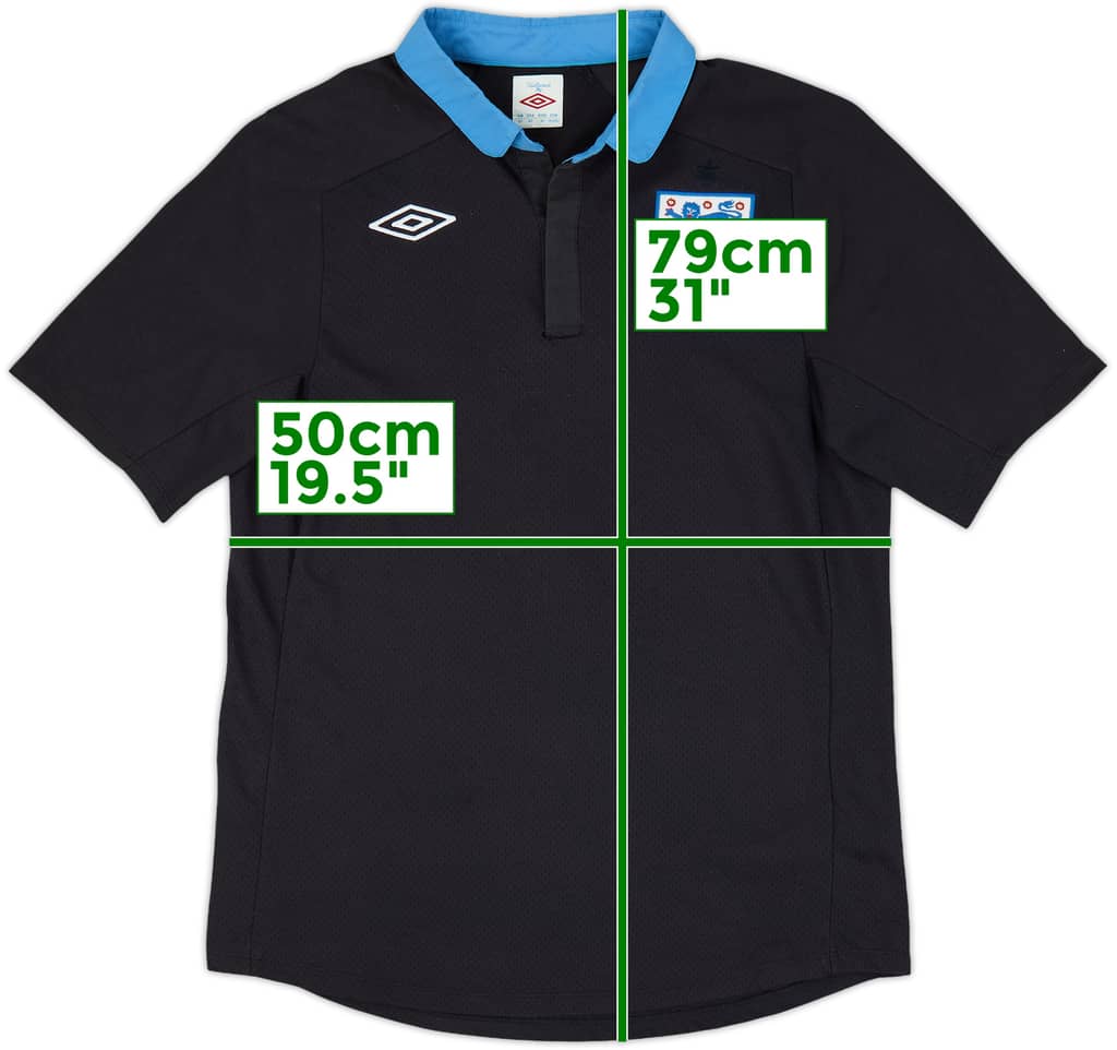 2011-12 England Away Shirt - 8/10 - (L)