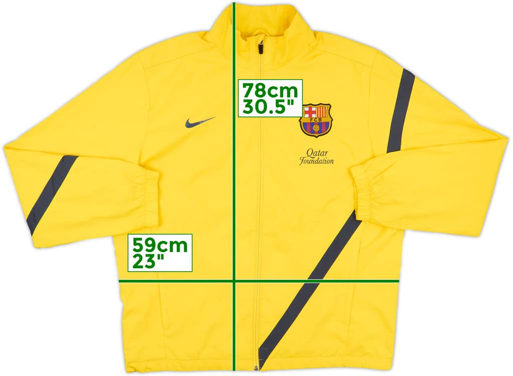2011-12 Barcelona Nike Track Jacket - 8/10 - (L)