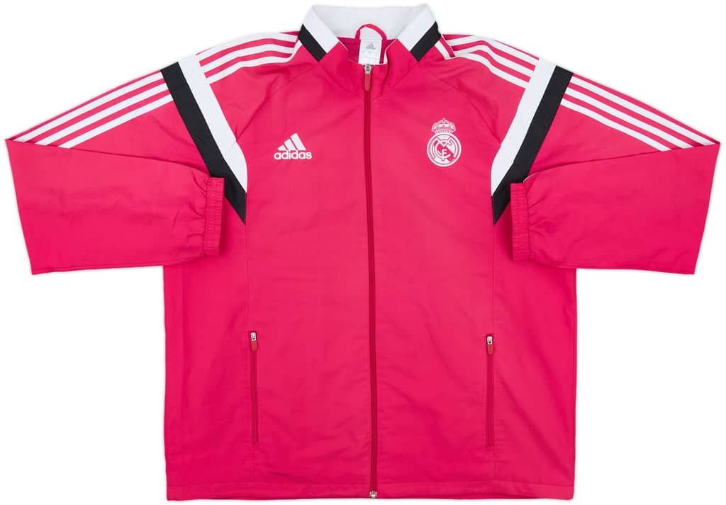 2014-15 Real Madrid adidas Track Jacket - 8/10 - (XL)