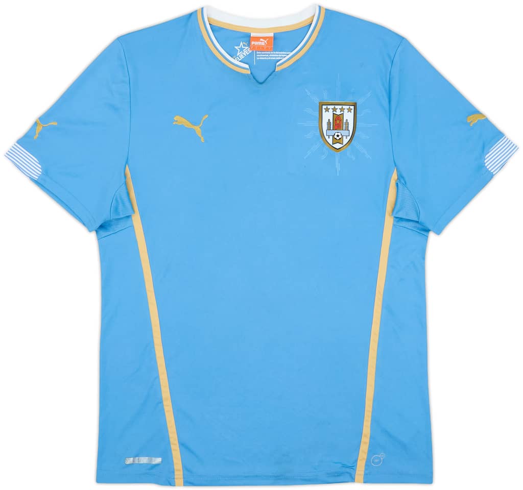 2014-15 Uruguay Home Shirt - 7/10 - (L)