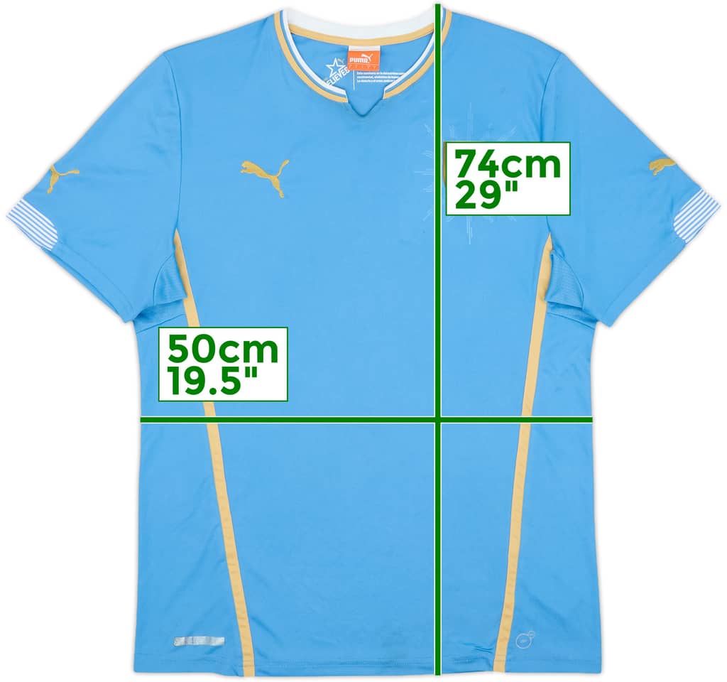 2014-15 Uruguay Home Shirt - 7/10 - (L)