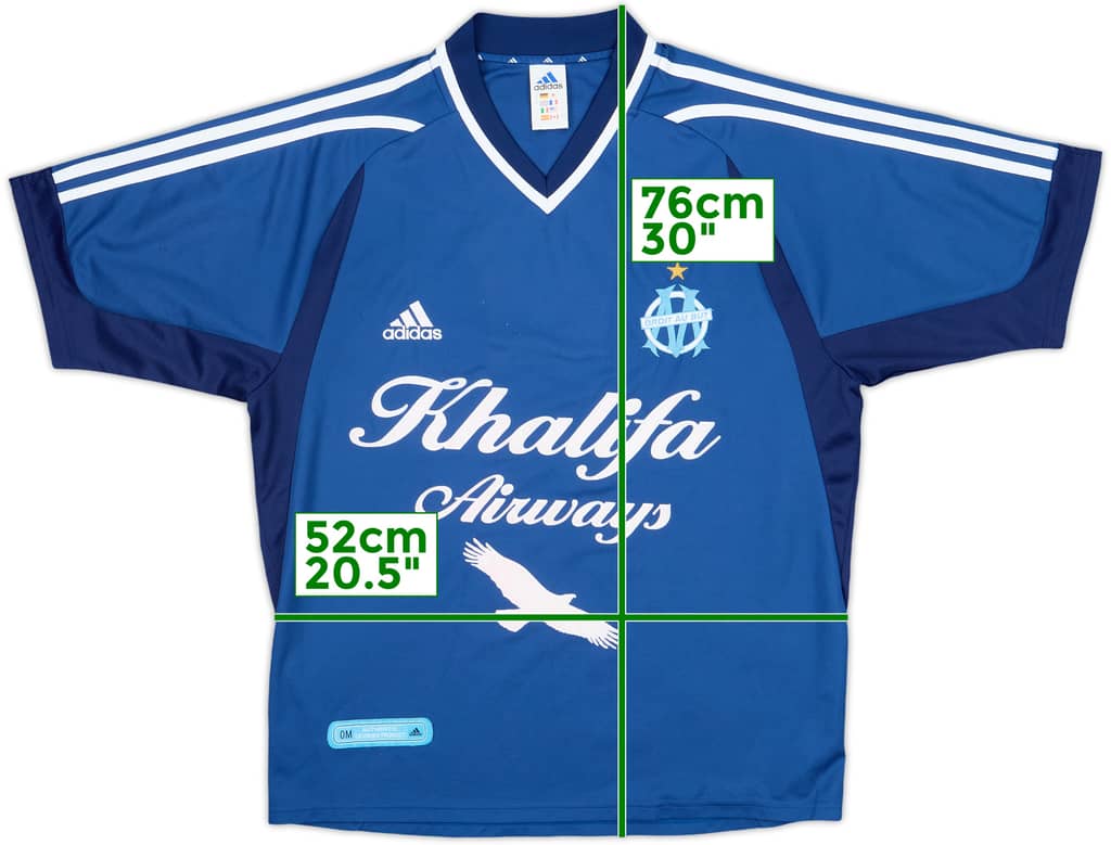 2001-02 Olympique Marseille Third Shirt - 8/10 - (M)