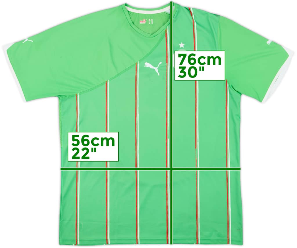 2010-11 Algeria Away Shirt - 8/10 - (XL)