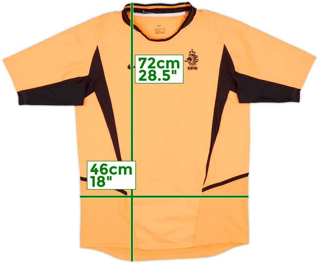 2002-04 Netherlands Home Shirt - 9/10 - (XL.Boys)