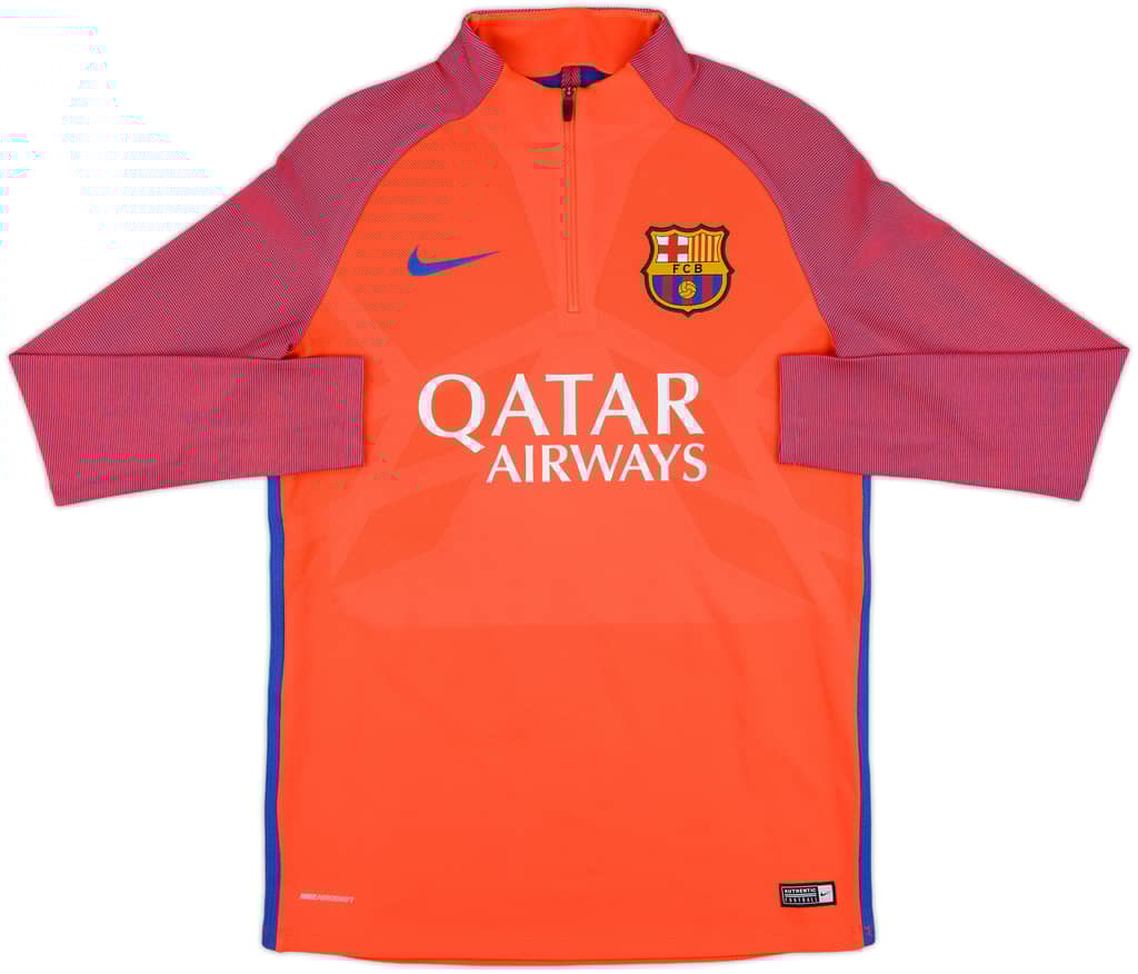 2016-17 Barcelona Nike Aeroswift 1/4 Zip Drill Top - 10/10 - (M)