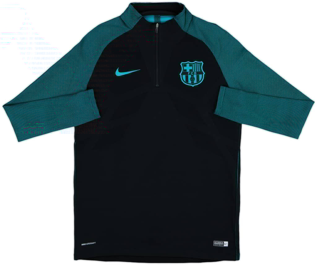 2017-18 Barcelona Nike Aeroswift 1/4 Zip Training Top - 10/10 - (M)