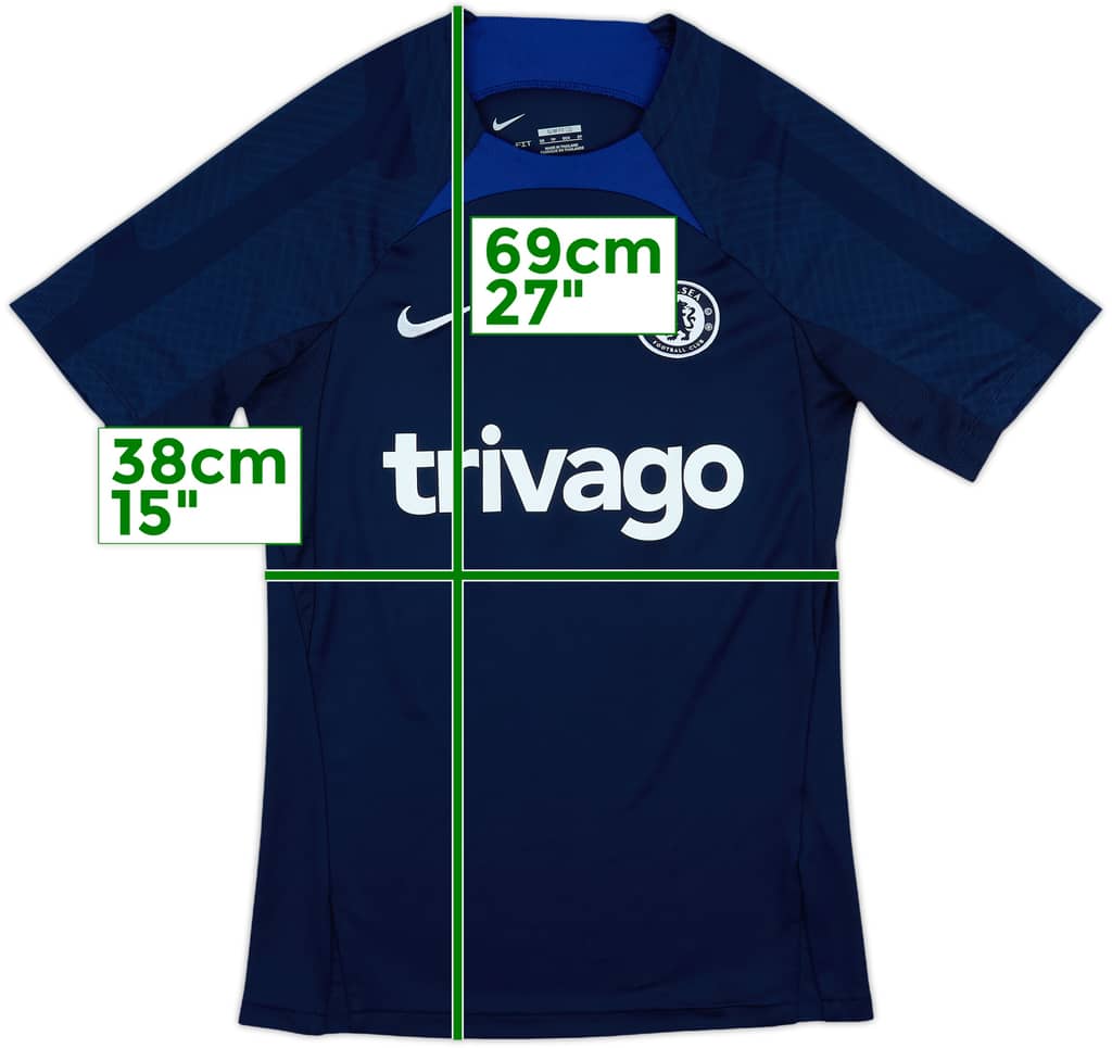 2022-23 Chelsea Nike Training Shirt - 8/10 - (XS)