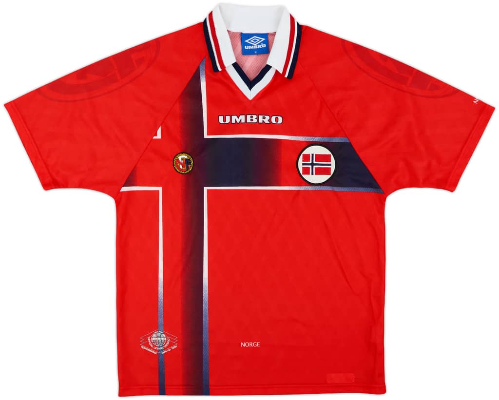 1997-98 Norway Home Shirt - 9/10 - (M)