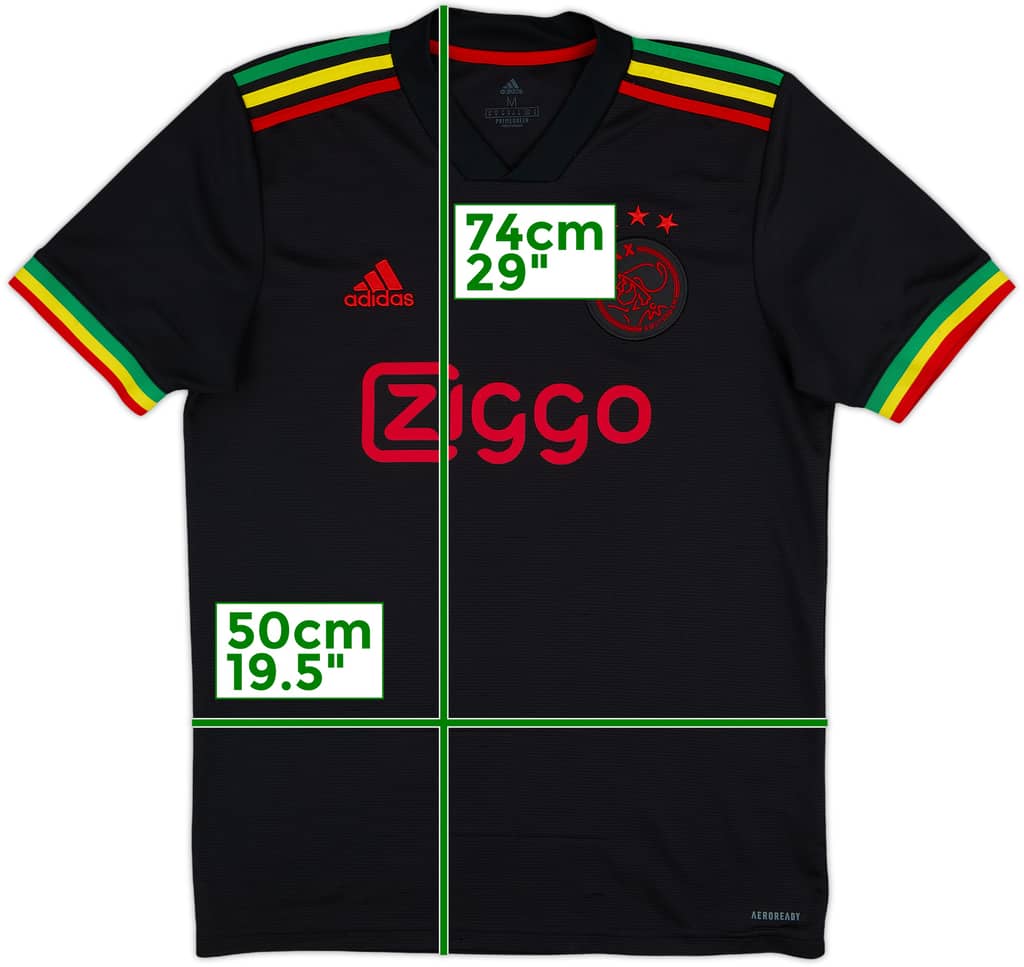 2021-22 Ajax Third Shirt - 8/10 - (M)