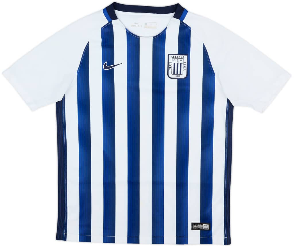 2017 Alianza Lima Home Shirt - 8/10 - (L)