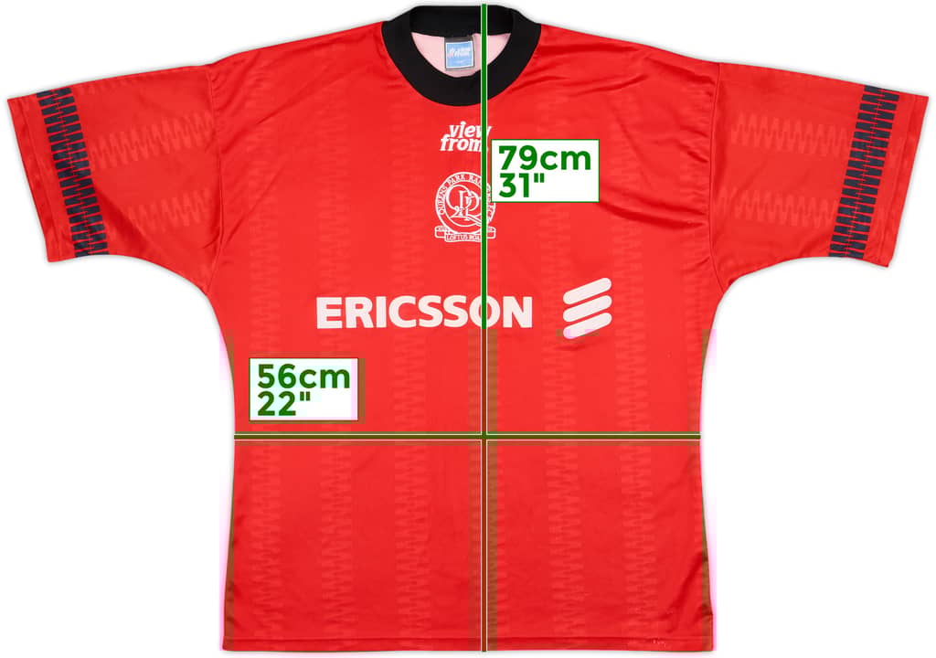 1996-97 QPR Away Shirt - 8/10 - (XL)