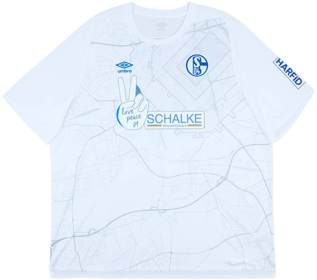 2020-21 Schalke Away Shirt - 9/10 - (4XL)