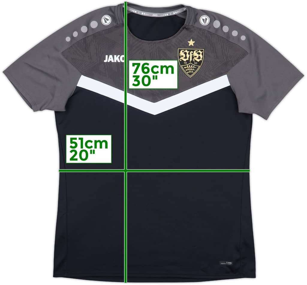 2024-25 Stuttgart Jako Training Shirt - 9/10 - (L)