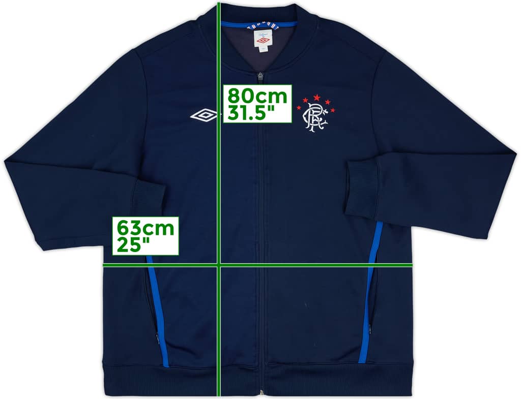 2010-11 Rangers Umbro Track Jacket - 7/10 - (XXL)