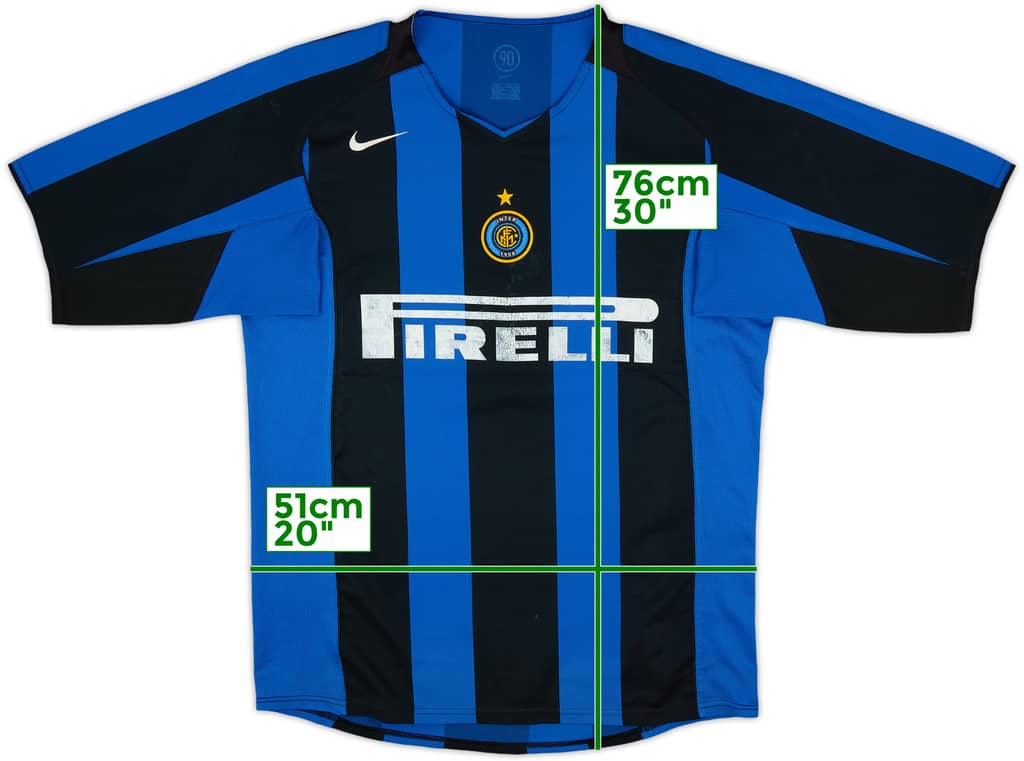 2004-05 Inter Milan Home Shirt - 5/10 - (L)