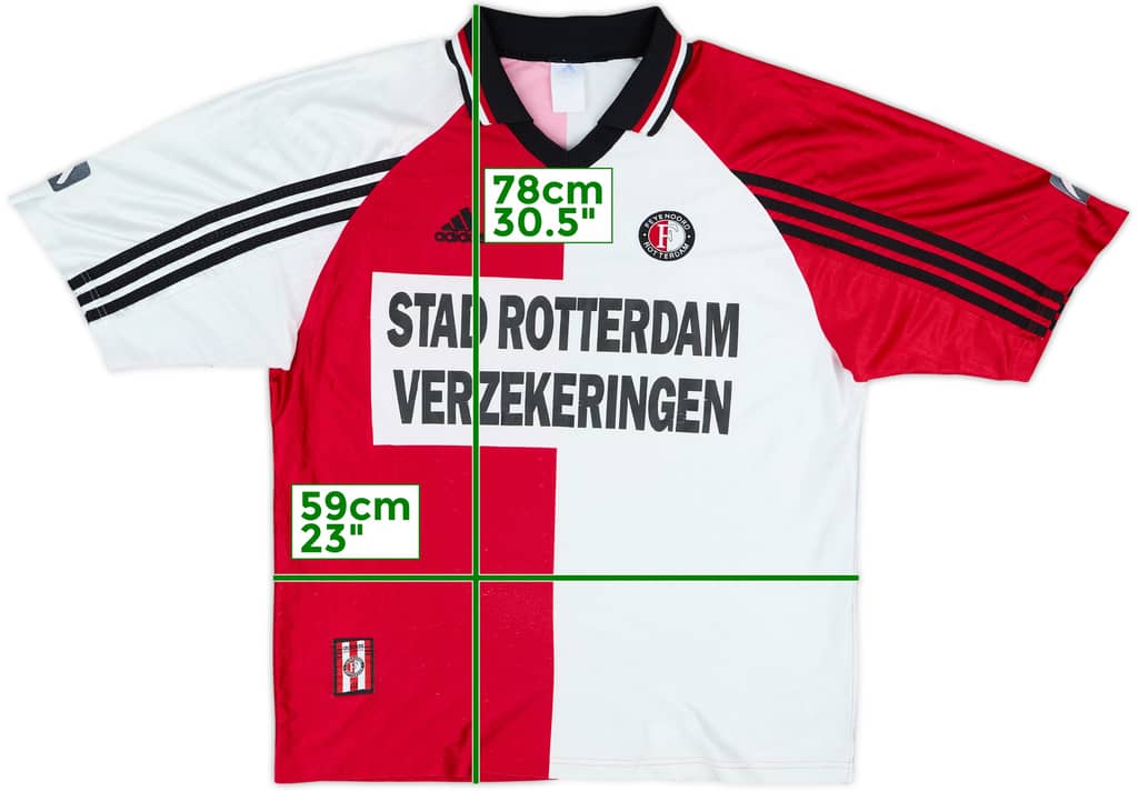 1998-99 Feyenoord Home Shirt - 7/10 - (XL)
