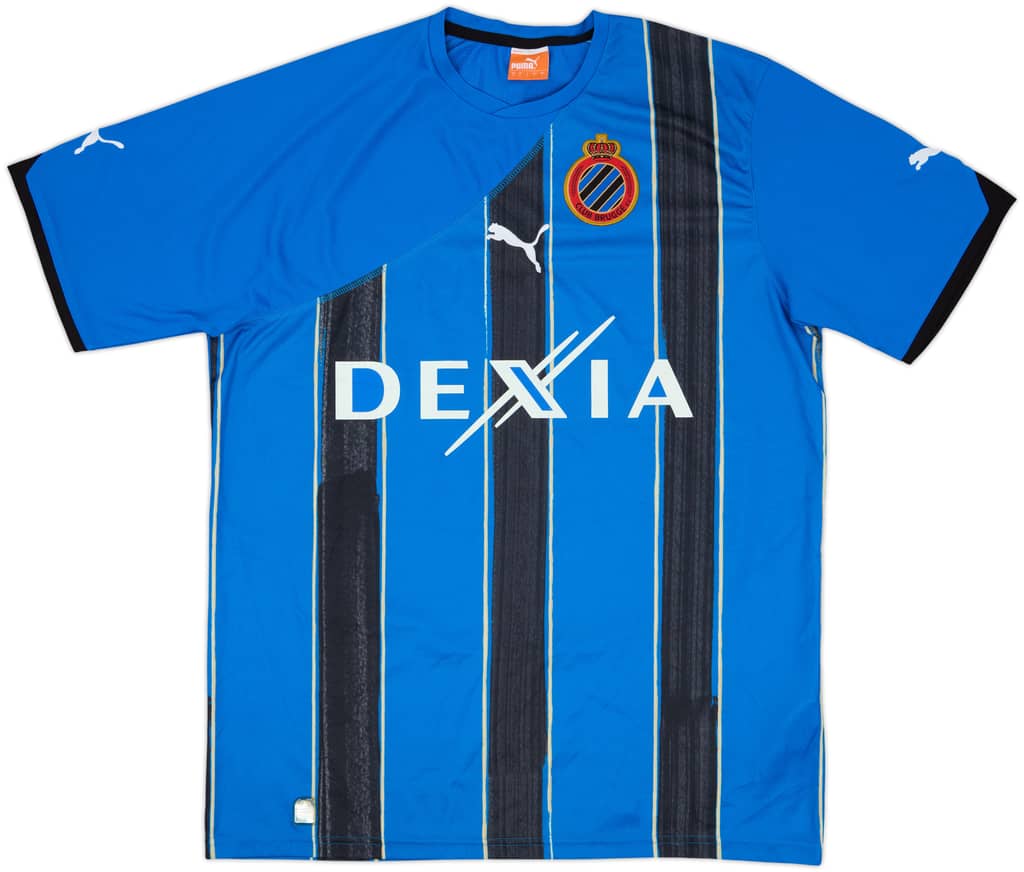 2010-11 Club Brugge Home Shirt - 8/10 - (M)