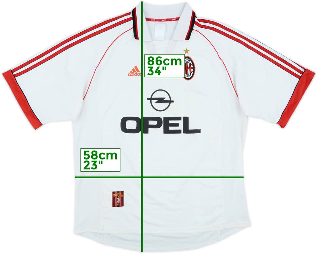 1998-99 AC Milan Away Shirt - 5/10 - (XL)