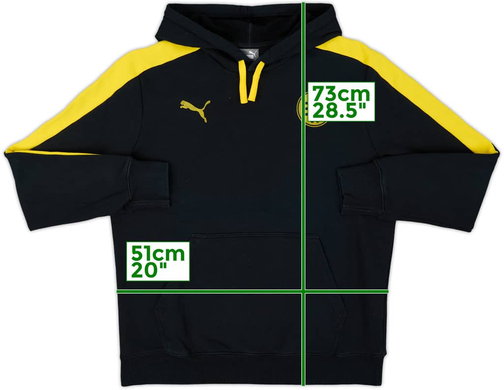 2016-17 Borussia Dortmund Puma Hoodie - 6/10 - (M)