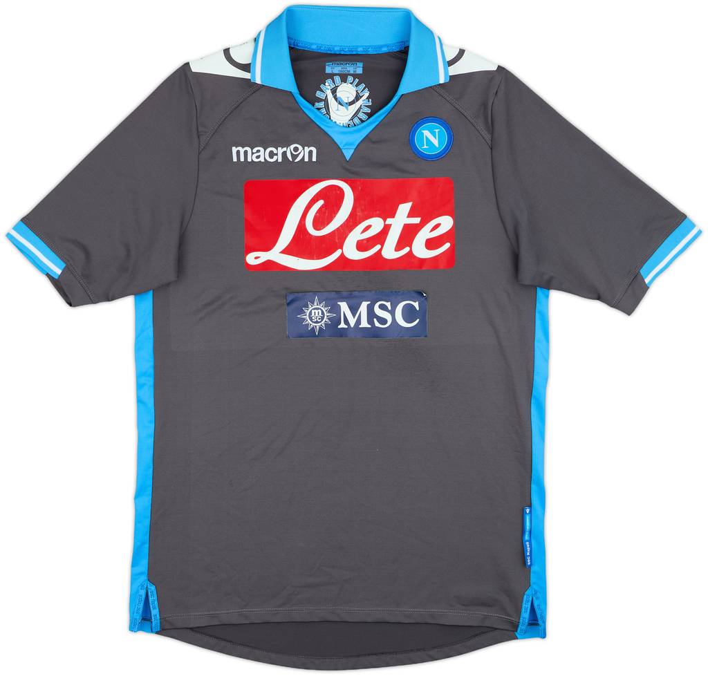 2011-12 Napoli Away Shirt - 4/10 - (L)