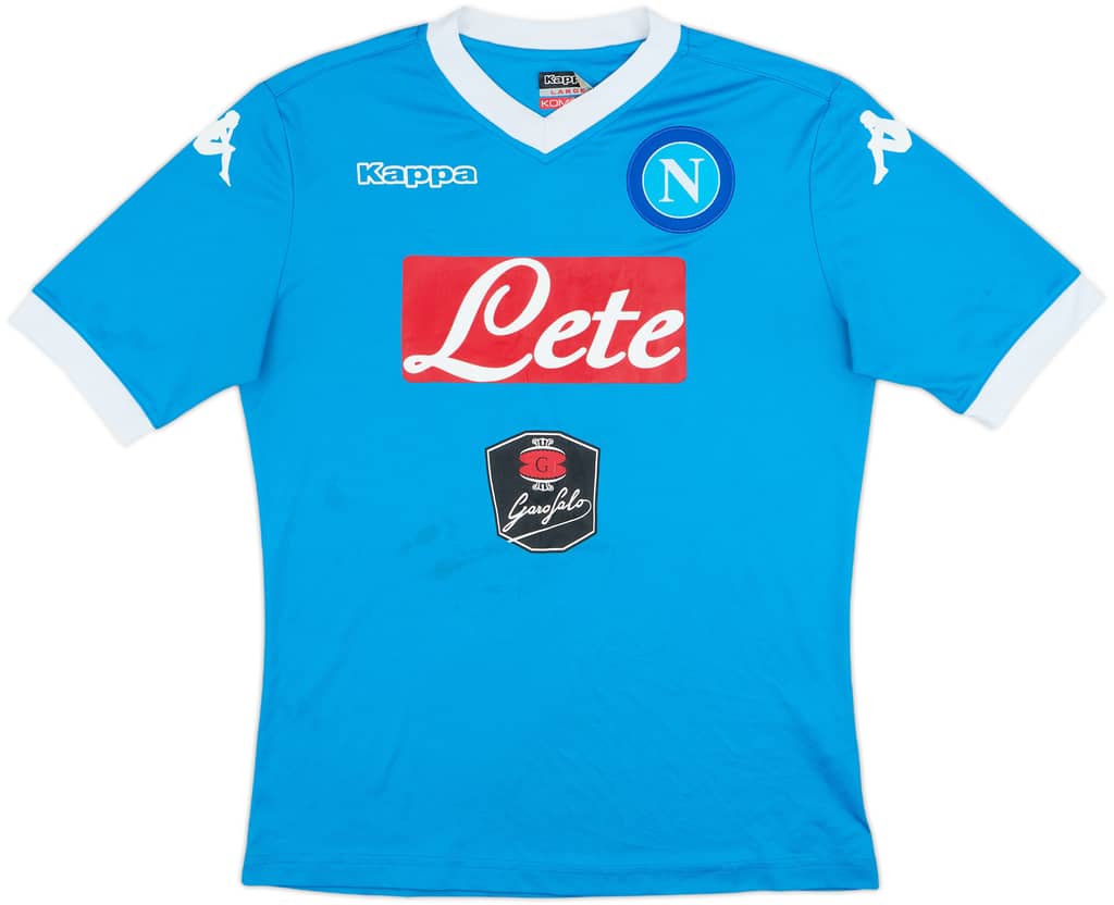2015-16 Napoli Home Shirt - 6/10 - (L)