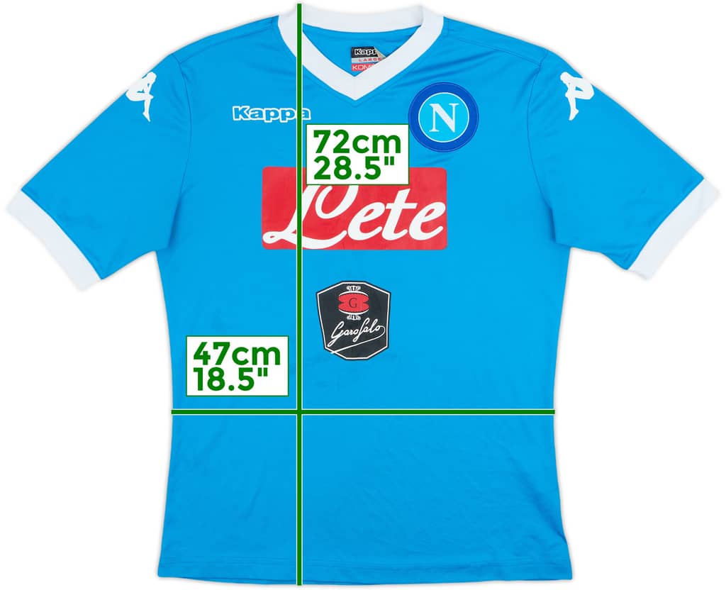 2015-16 Napoli Home Shirt - 6/10 - (L)