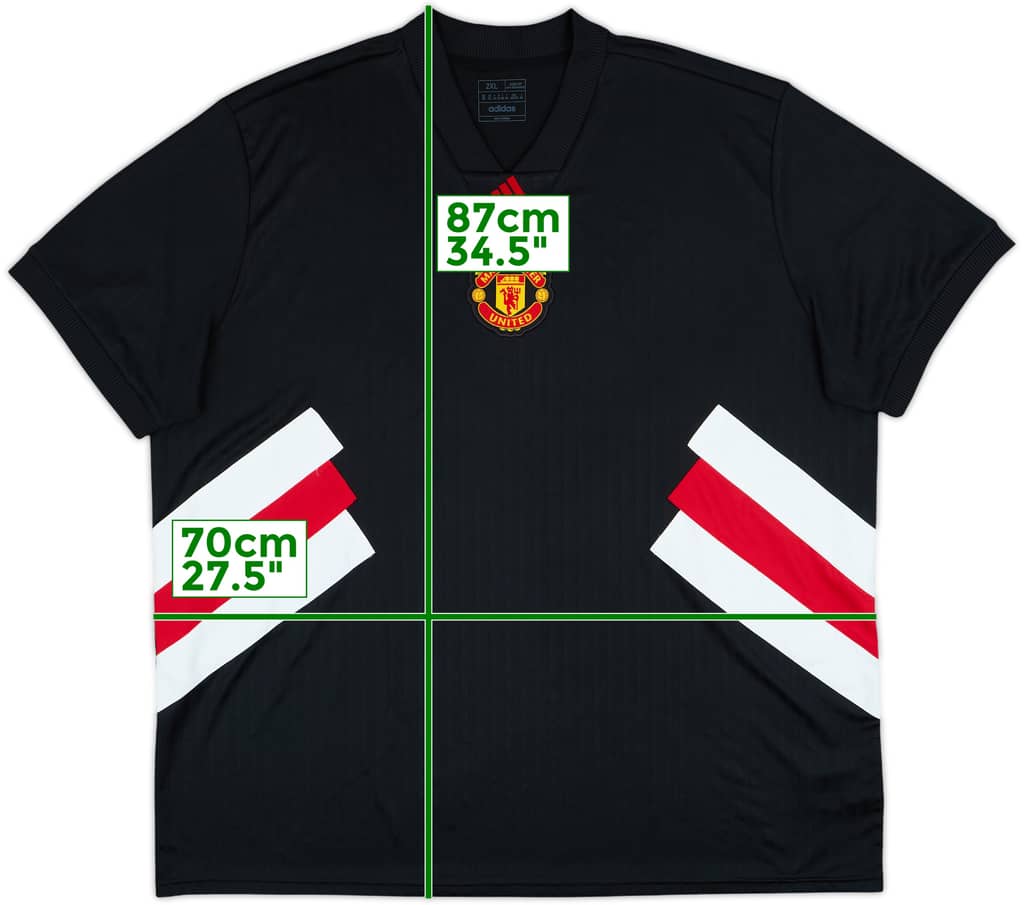 2022-23 Manchester United Icons adidas Training Shirt - 9/10 - (XXL)