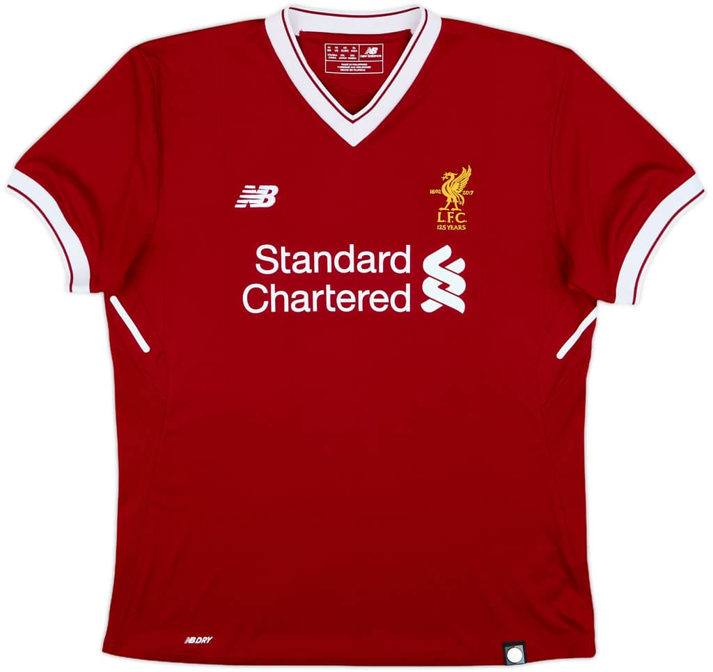 2017-18 Liverpool 125 Years Home Shirt - 9/10 - (Women's M)