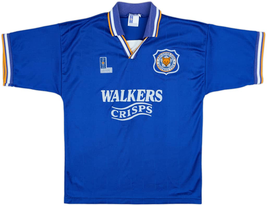 1994-96 Leicester Home Shirt - 8/10 - (L)