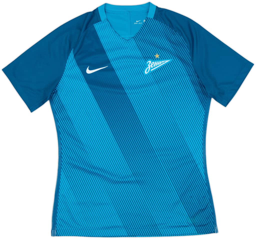 2016-17 Zenit St. Petersburg Authentic Home Shirt - 9/10 - (L)