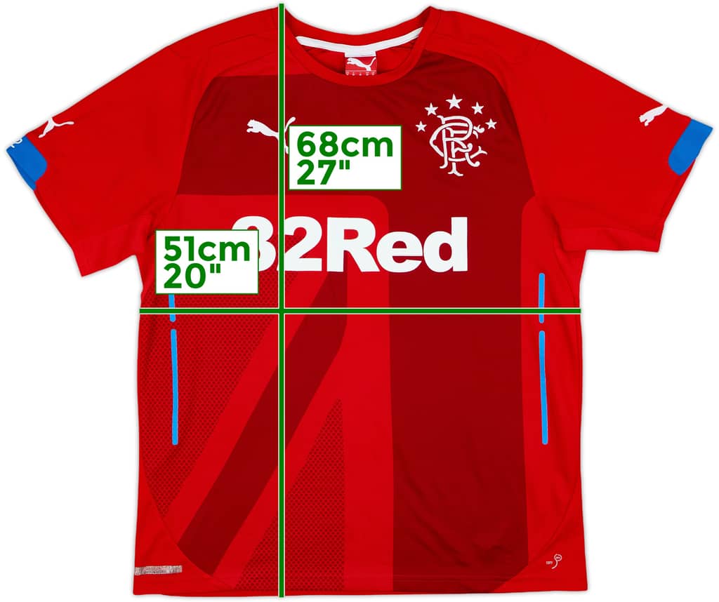 2014-15 Rangers Third Shirt - 8/10 - (M)