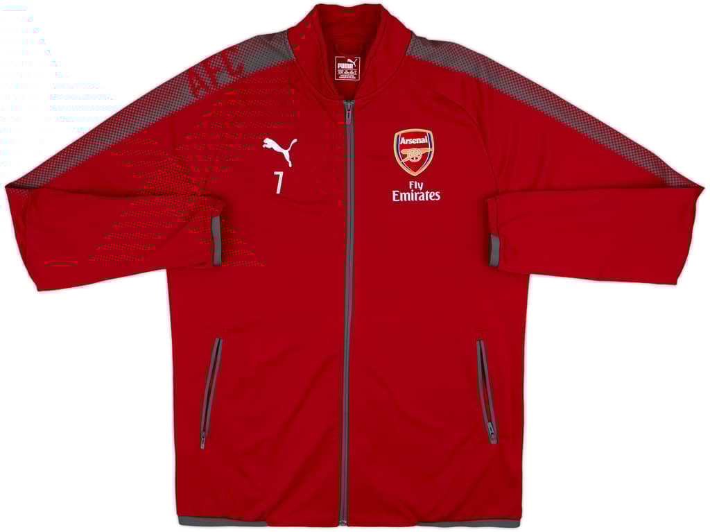 2017-18 Arsenal Player Issue Puma Track Jacket #7 - 8/10 - (XL)