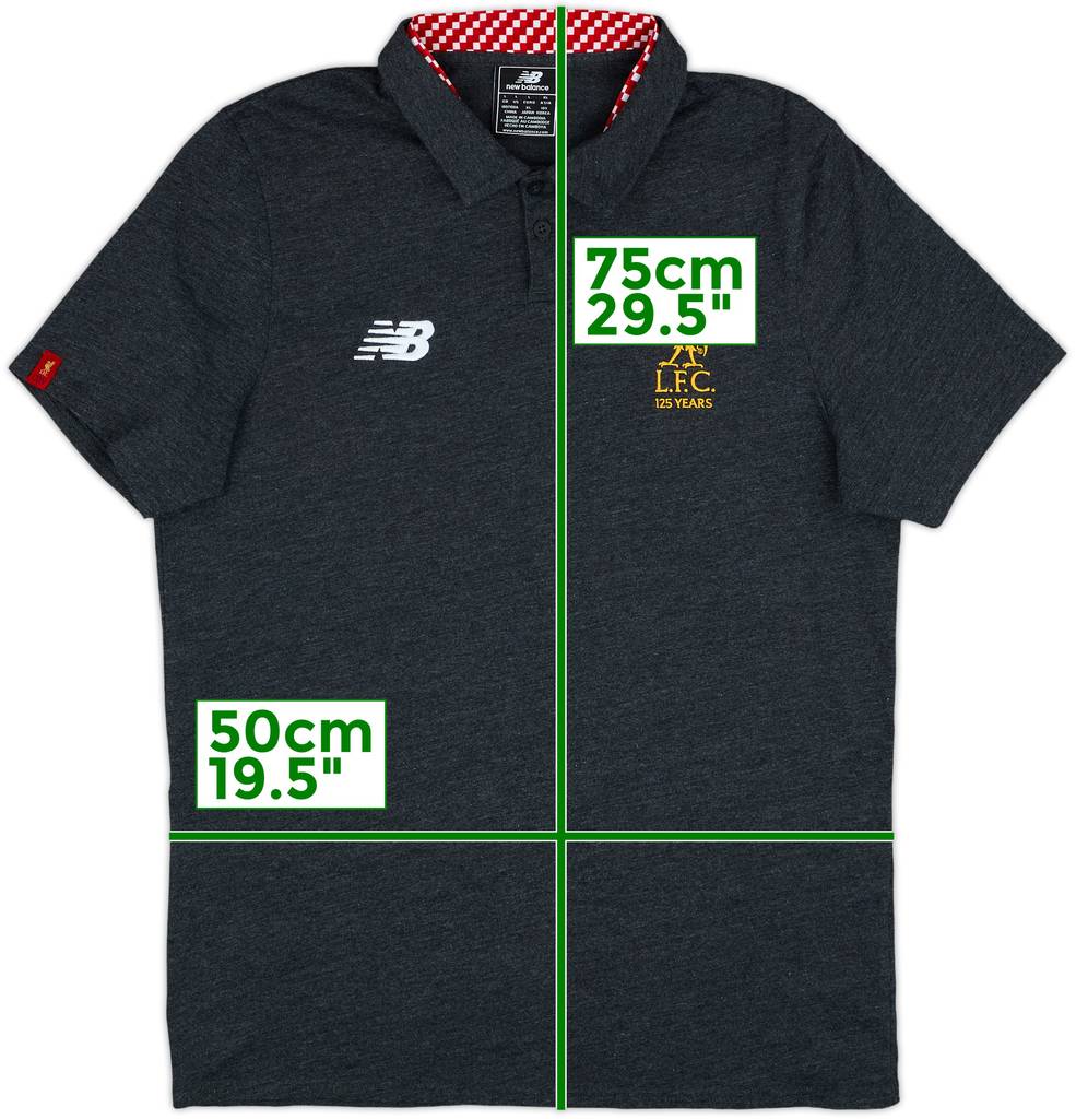 2017-18 Liverpool New Balance Polo Shirt - 9/10 - (L)