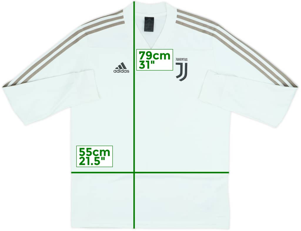 2018-19 Juventus adidas Sweat Top - 8/10 - (L)