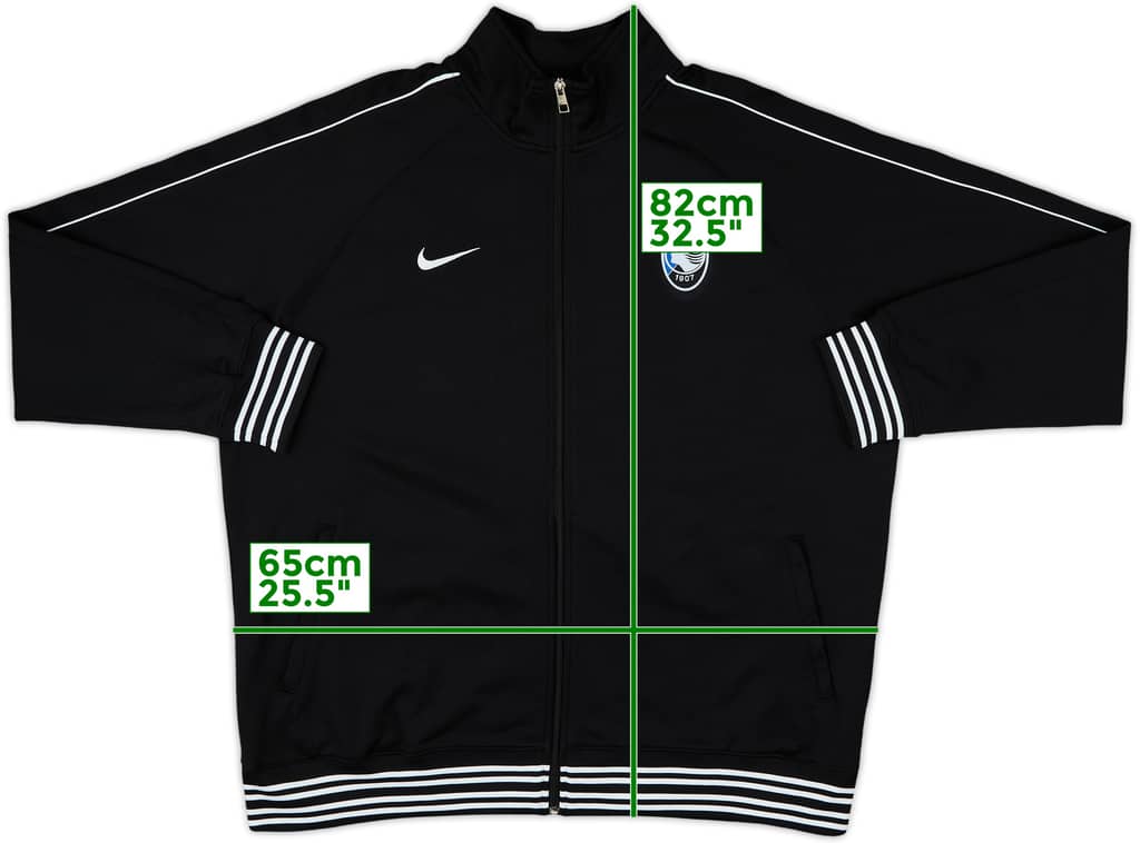 2014-15 Atalanta Nike Track Jacket - 10/10 - (XXL)